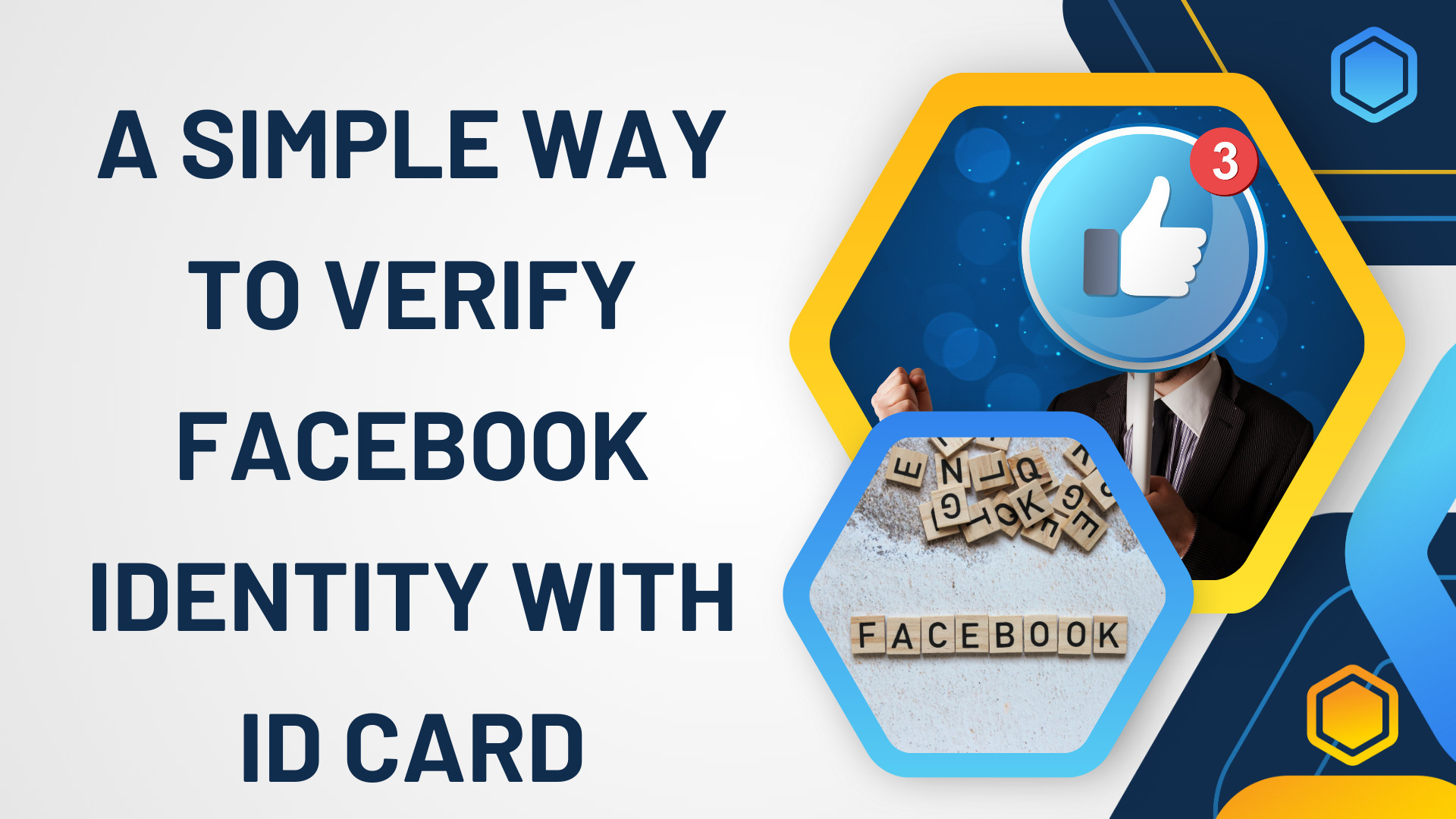 A simple way to verify Facebook identity with ID card