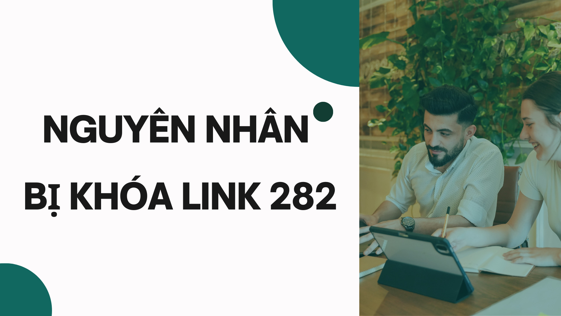 Nguyên nhân bị khóa Link 282