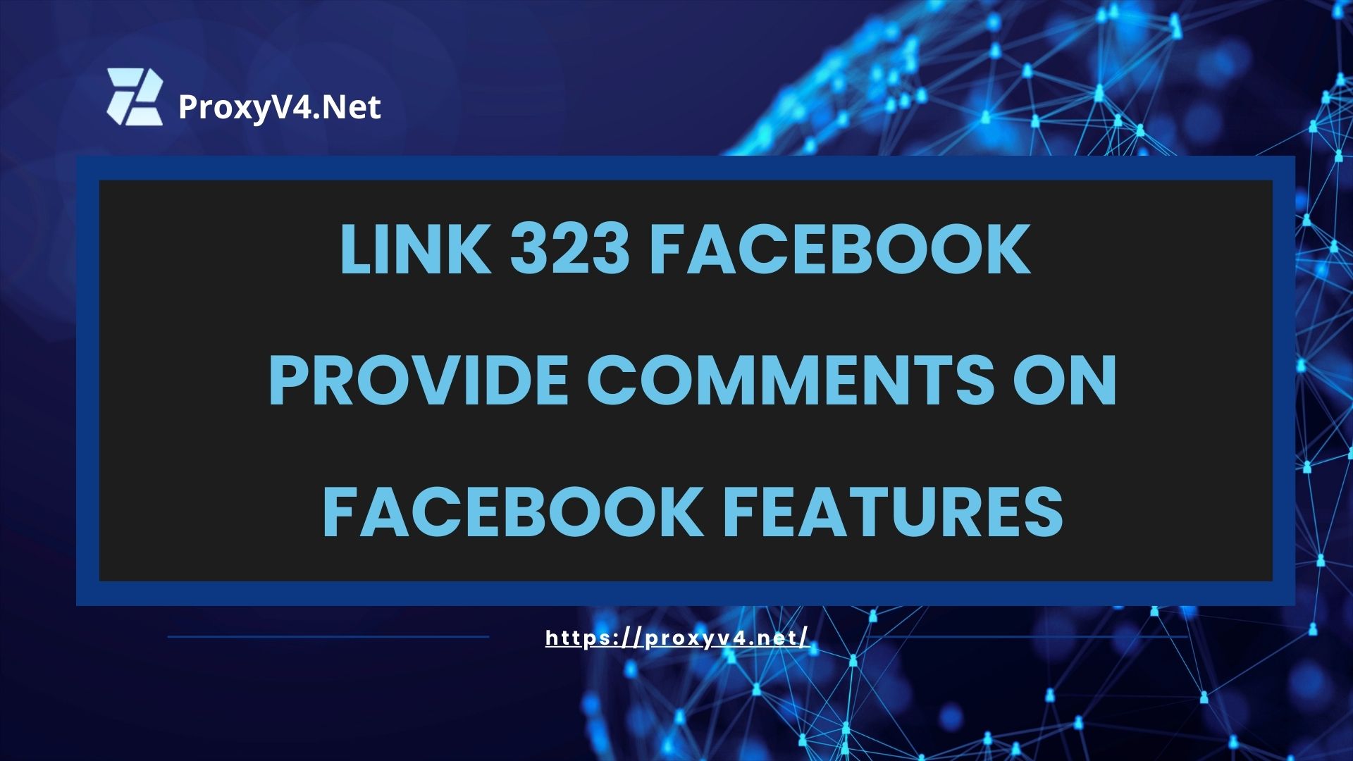 Link 323 Facebook - Provide comments on Facebook features