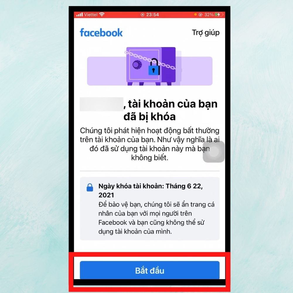 Lỗi 956 - TUT mở khóa Facebook bị khóa tạm thời