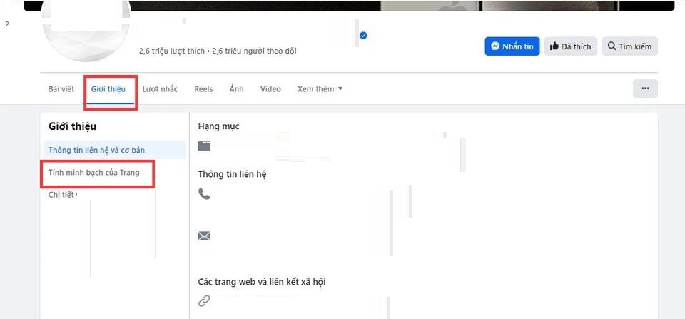 thư viện quảng cáo facebook