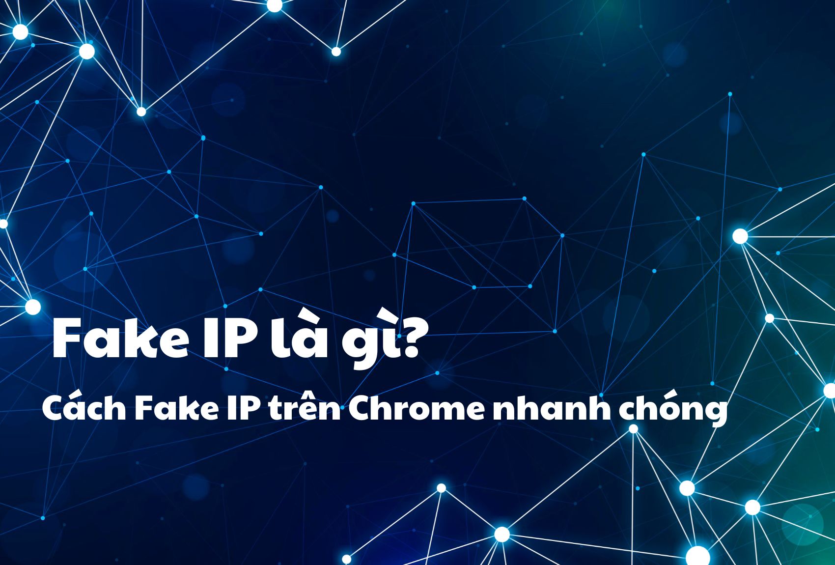 What is Fake IP? How to Fake IP on Chrome quickly